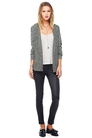 Jack by BB Dakota: Callista Cardigan, Black/White