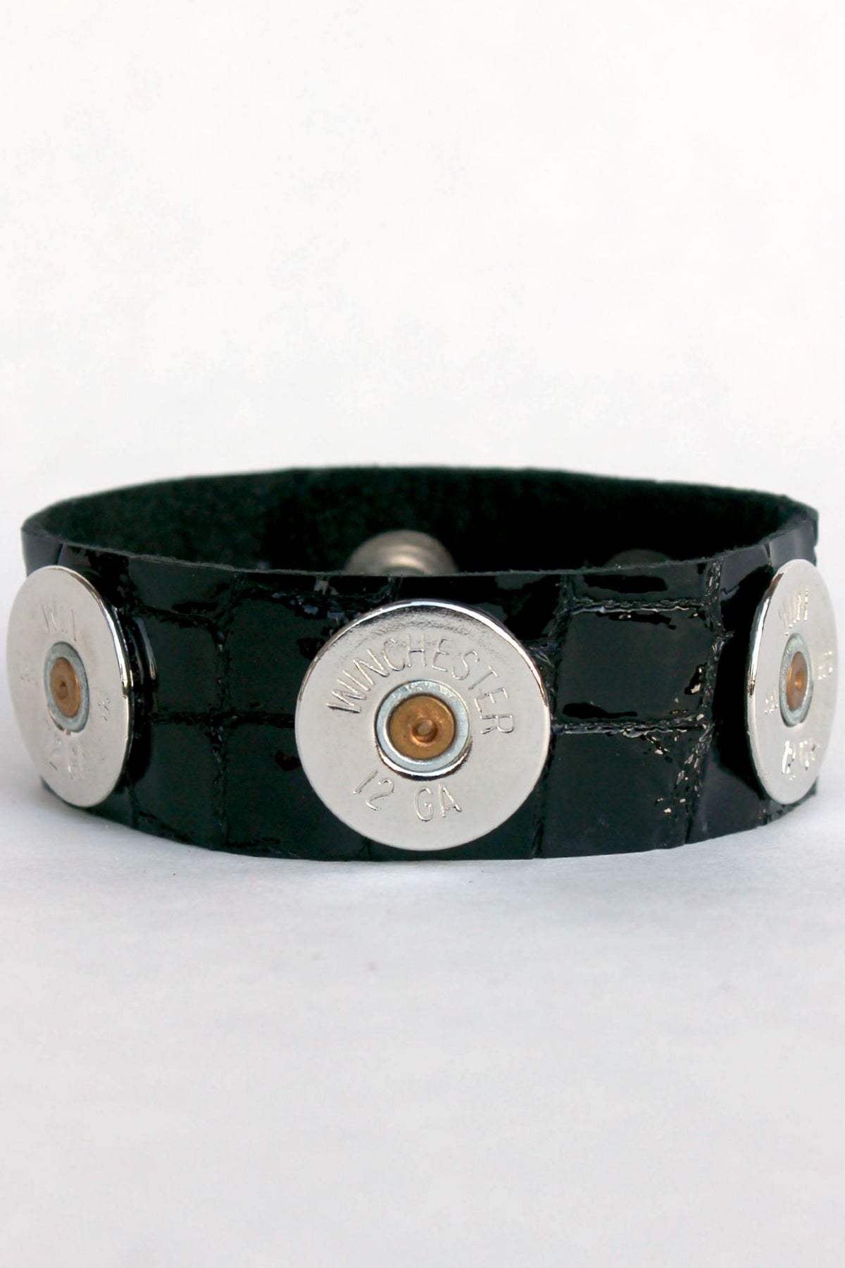Lizzy J&#39;s Shotgun Shell Bracelet, Black