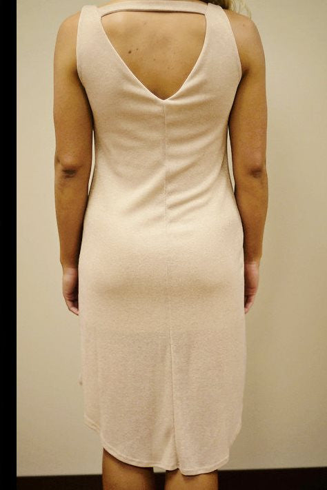 Glam: Ava Dress, Taupe