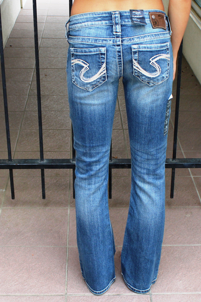 Silver Jeans: Tuesday Jeans, Blue