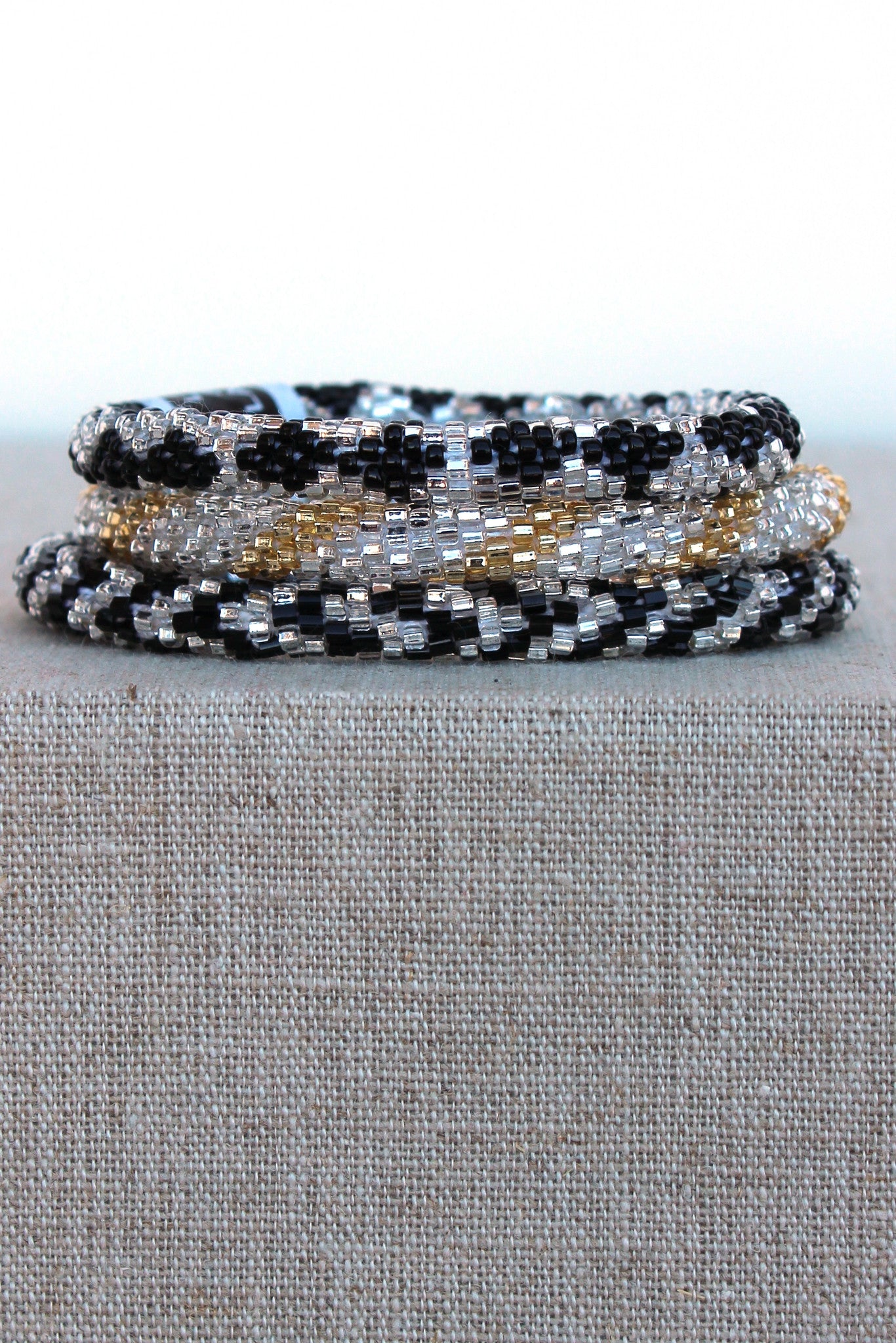 Lily and Laura: Bracelet Set, Black