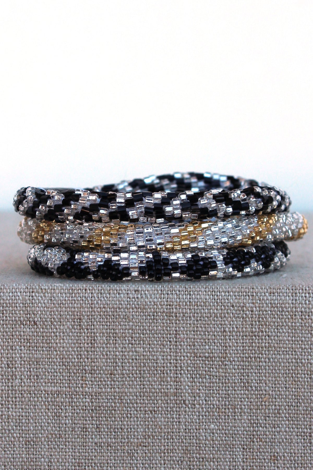 Lily and Laura: Bracelet Set, Black