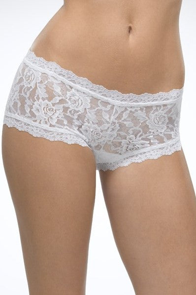 Hanky Panky: Signature Lace Boyshort, White