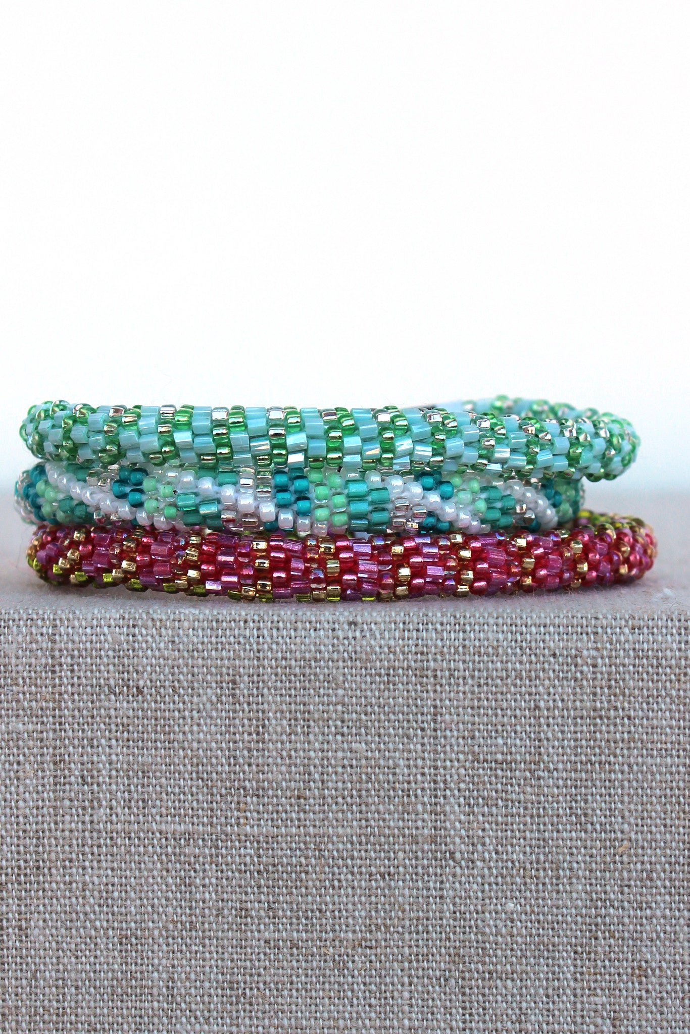 Lily and Laura: Bracelet Set, Mint