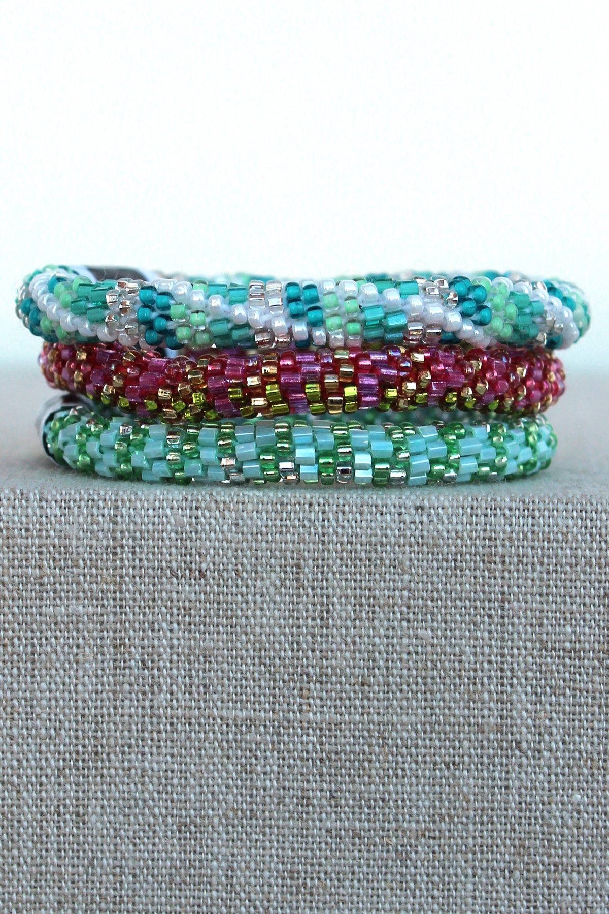 Lily and Laura: Bracelet Set, Mint