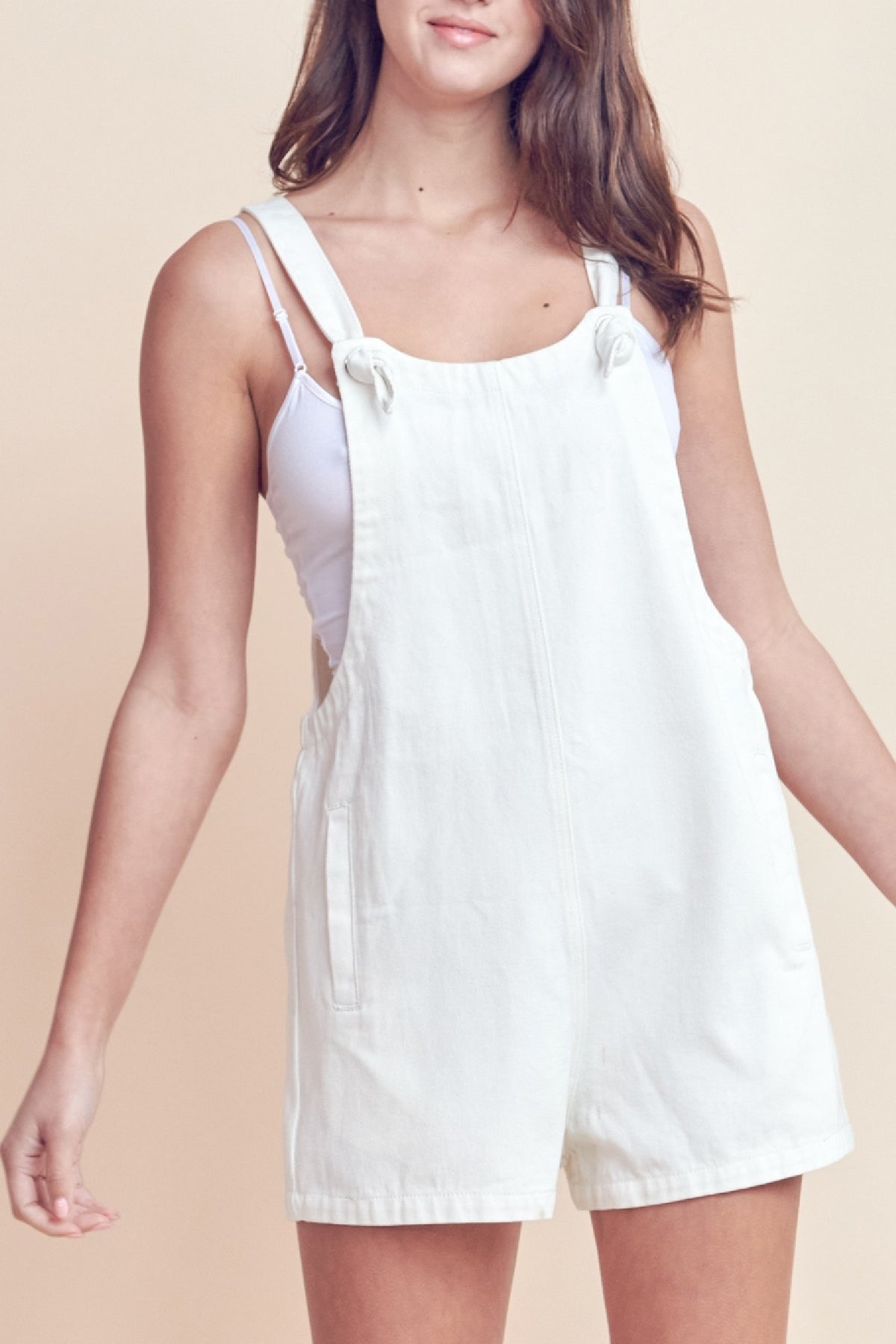 Kathleen Overalls, Off White