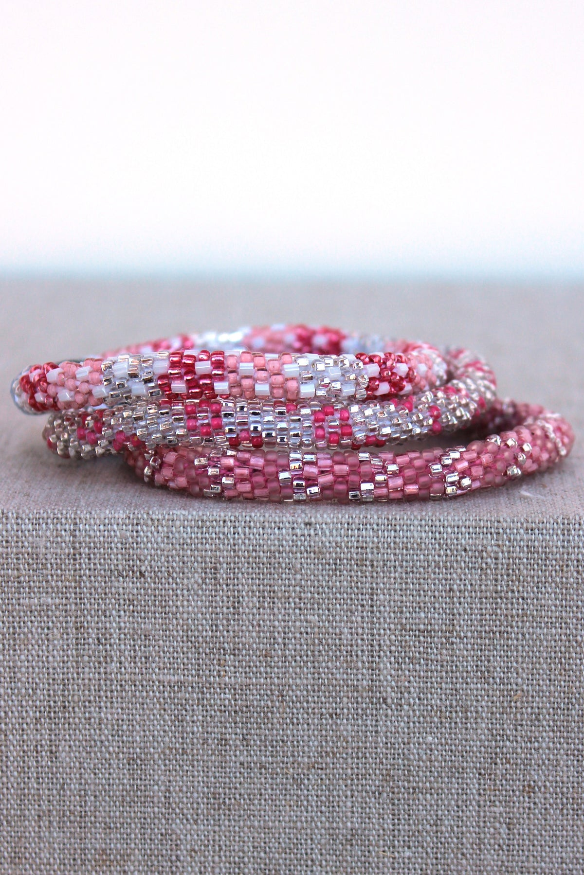 Lily and Laura: Bracelet Set, Pink