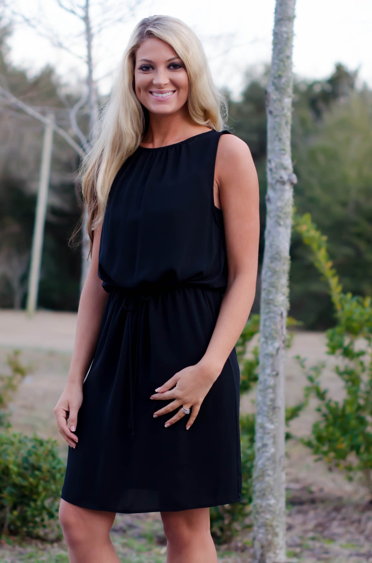 Glam: Natural Beauty Dress, Black - Elise Glam: Natural Beauty Dress, Black - Elise