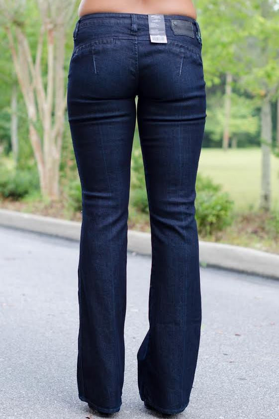 Silver Jeans: Abbey Flare, Denim