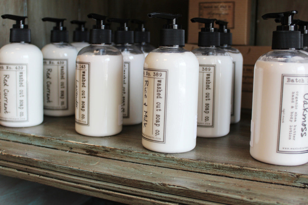 Washed Out Soap Co: Shea Butter Lotion