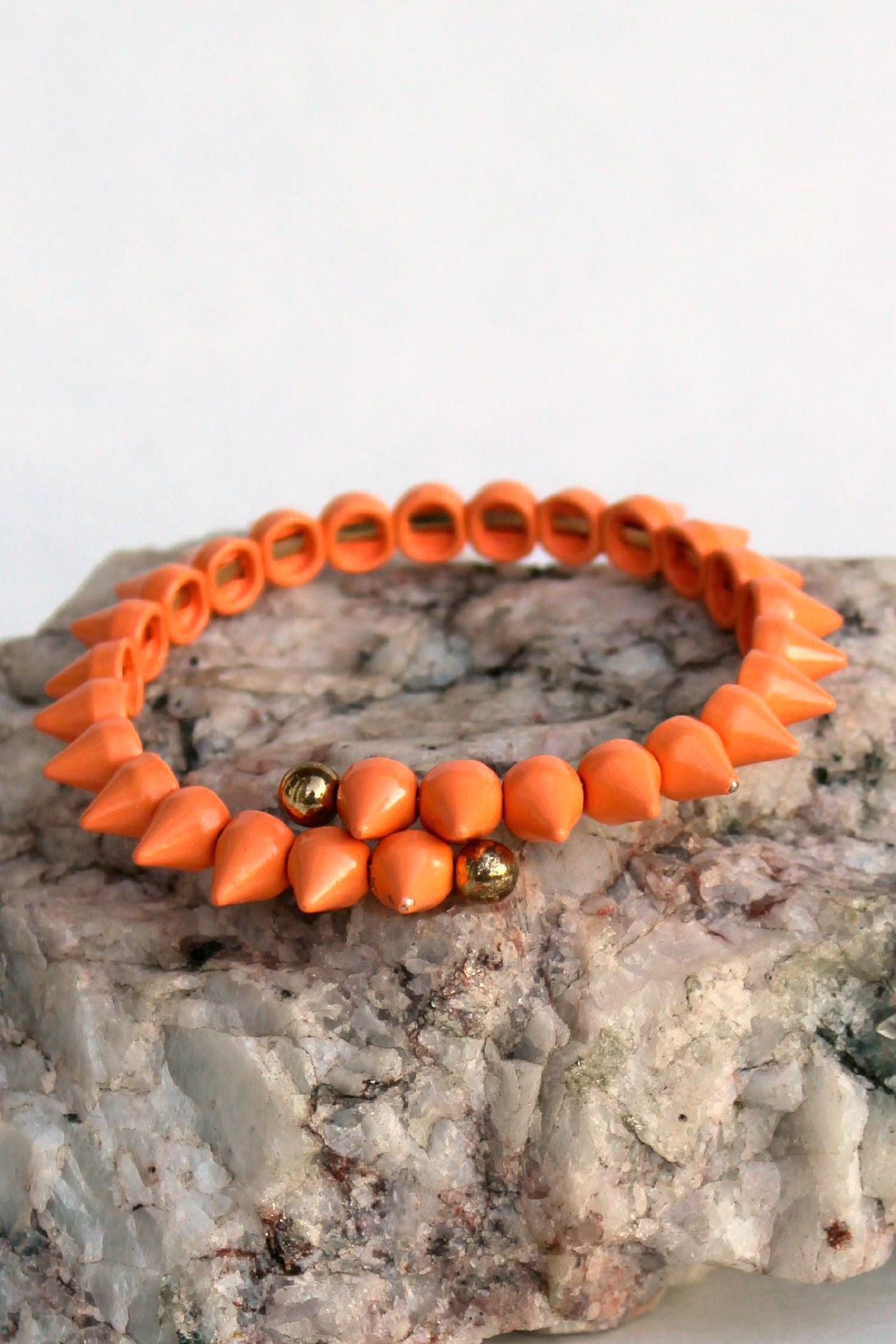 Spike Bracelet, Orange