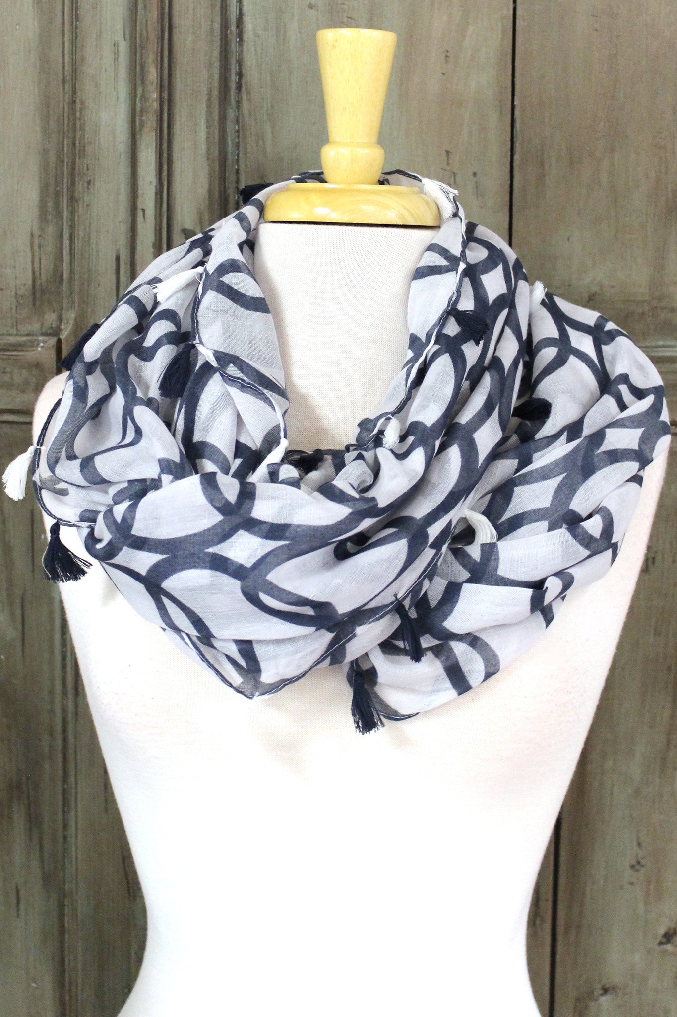 Infitinity Scarf, Navy