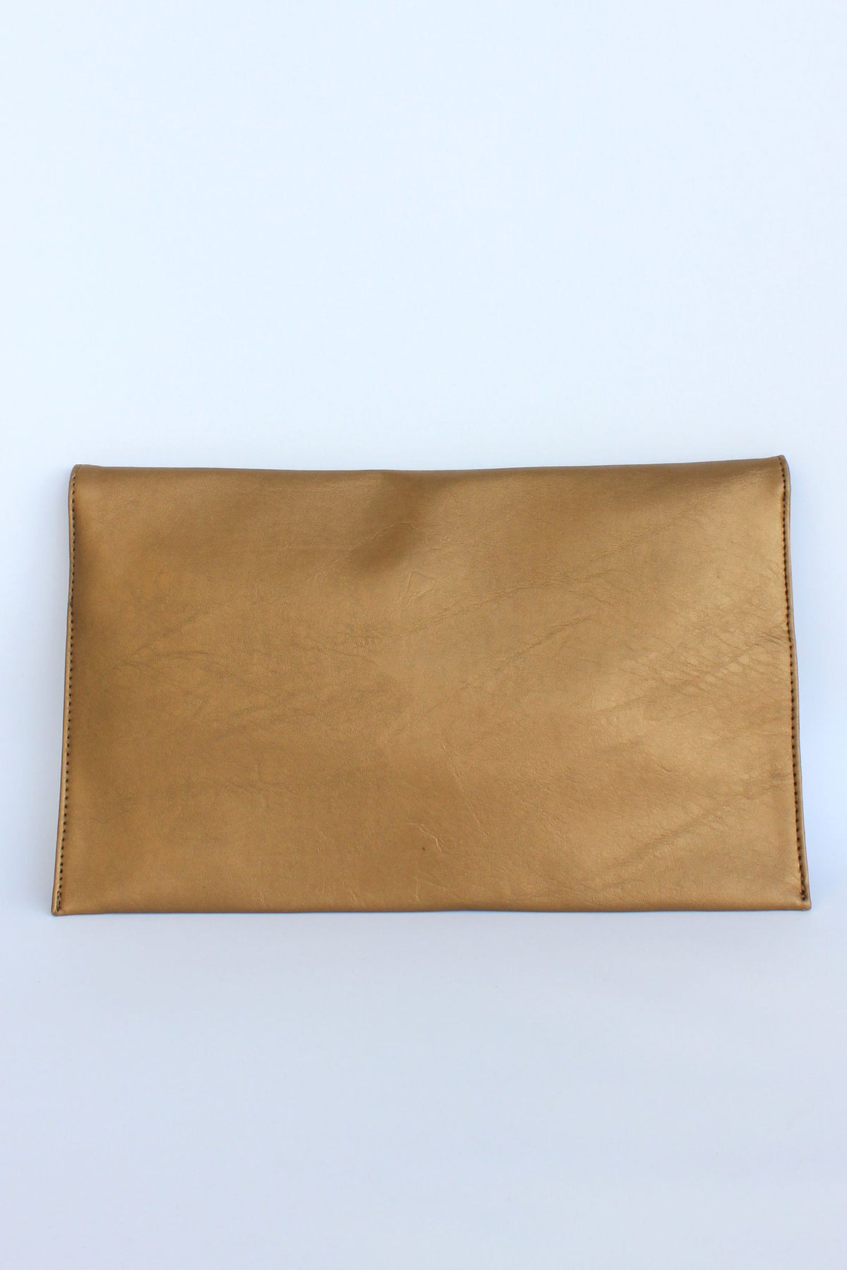 Envelope Clutch, Gold