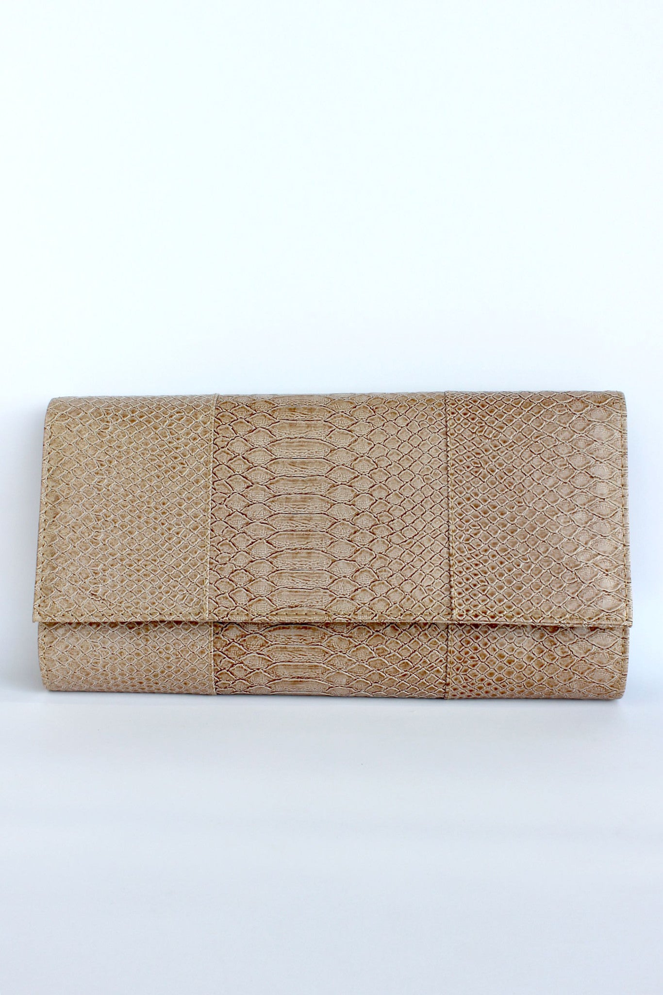 Python Barrel Clutch, Camel