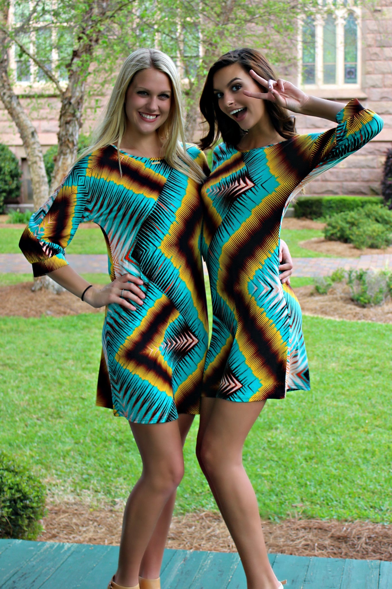 Uncle Frank: Megan Dress, Green