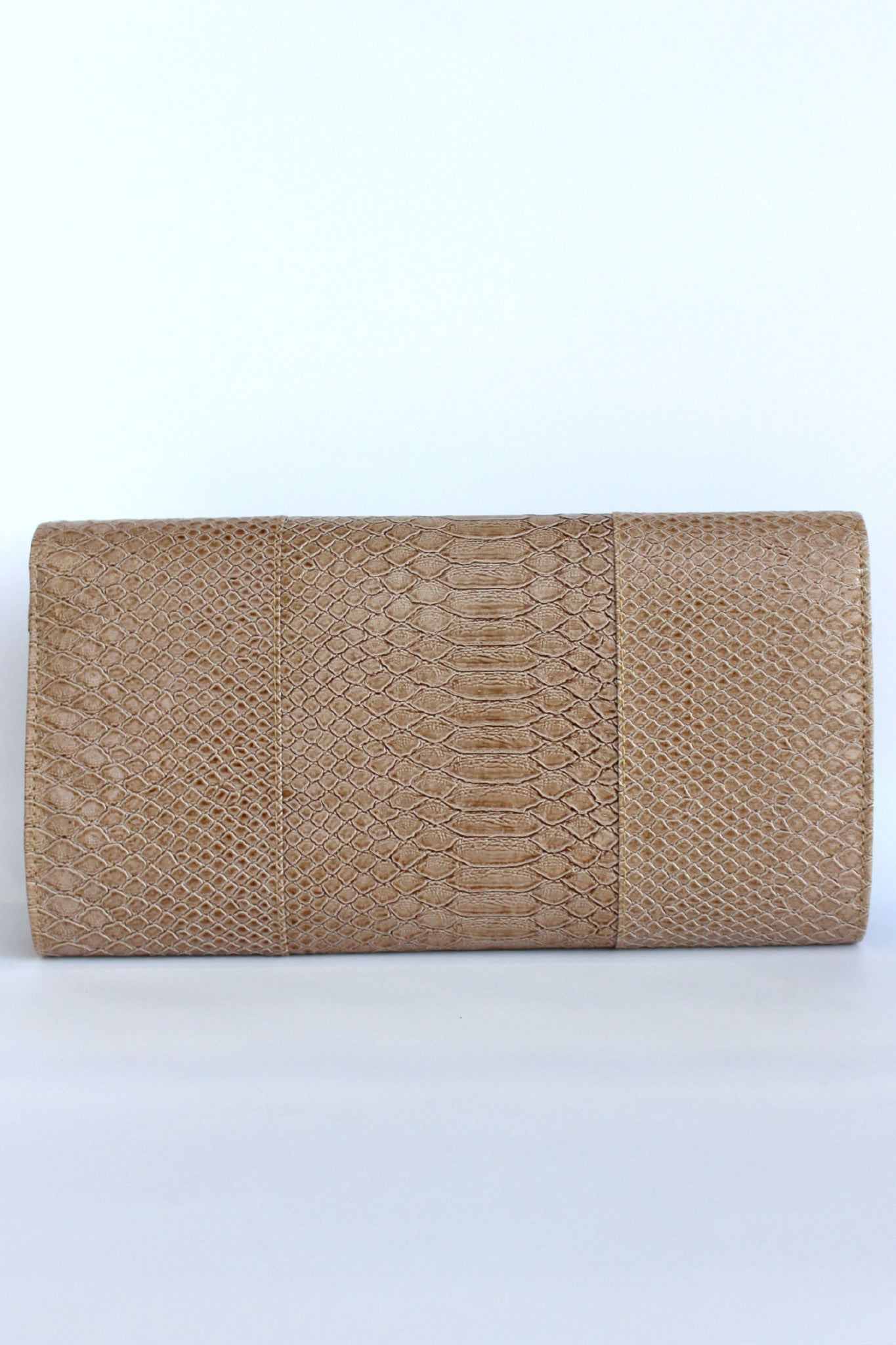 Python Barrel Clutch, Camel