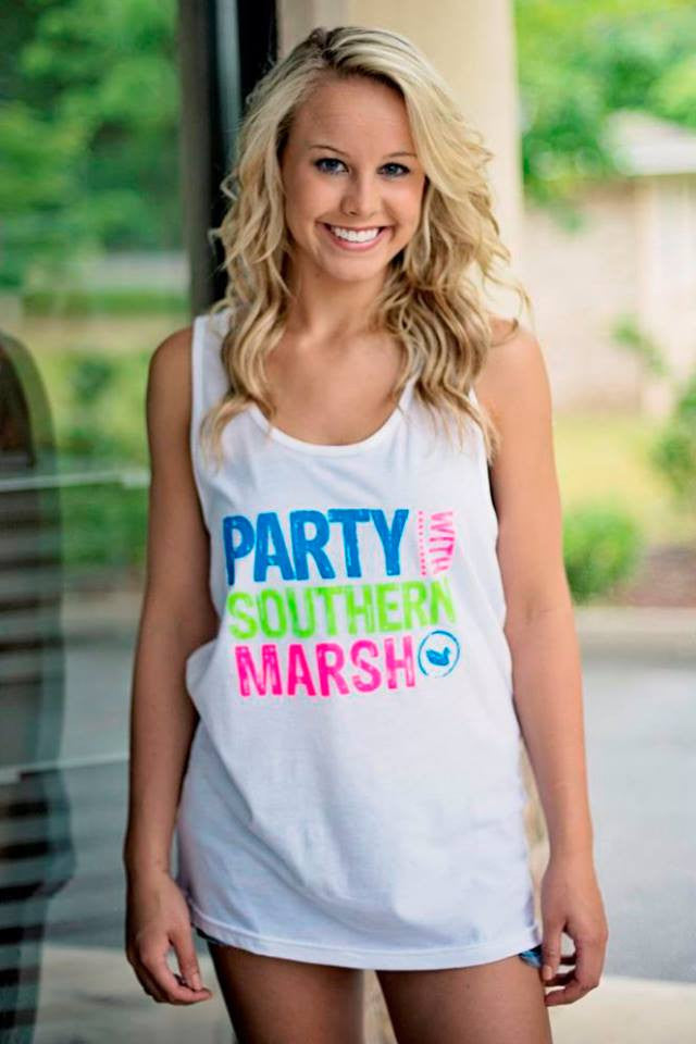 Southern Marsh: Party Tank, White