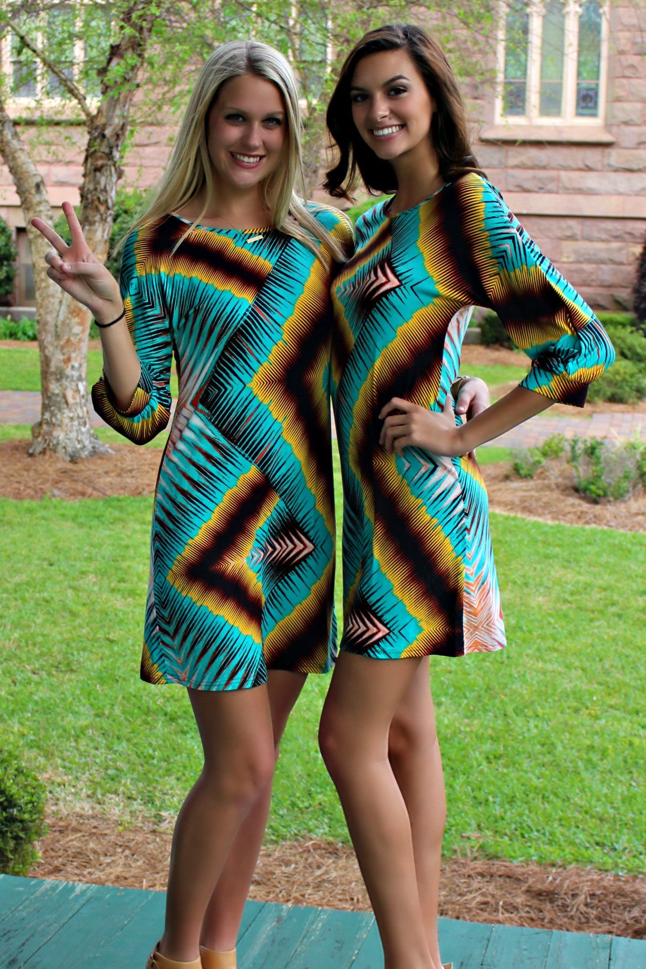 Uncle Frank: Megan Dress, Green