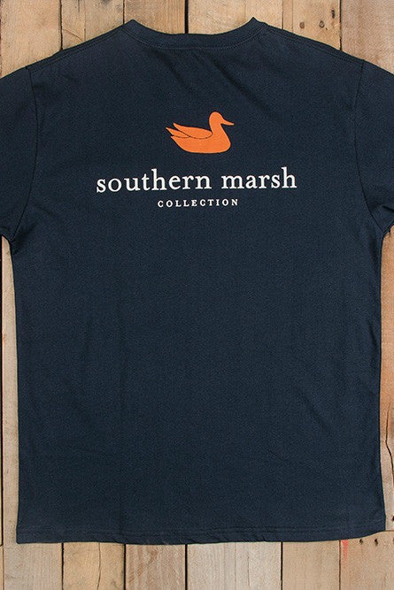 Southern Marsh: Auburn - Authentic Collegiate Tee, Navy