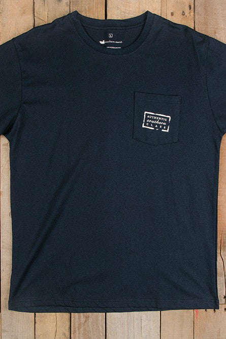 Southern Marsh: Auburn - Authentic Collegiate Tee, Navy