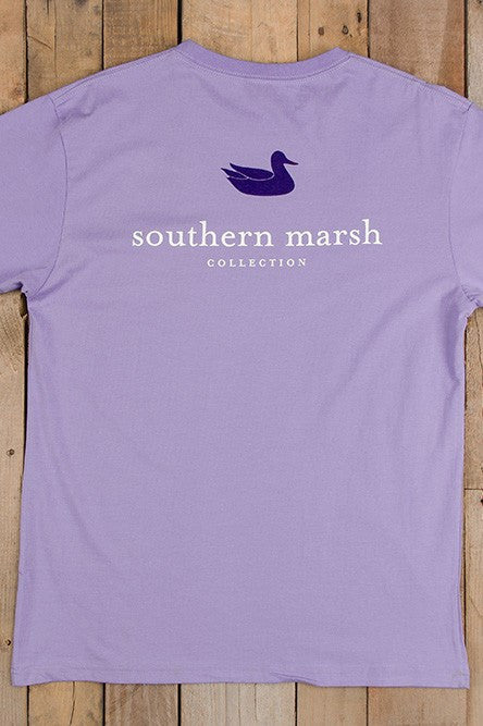 Southern Marsh: Authentic Tee, Lilac