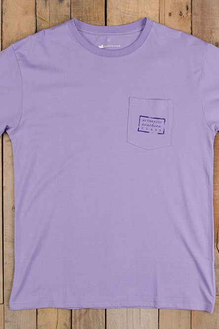 Southern Marsh: Authentic Tee, Lilac