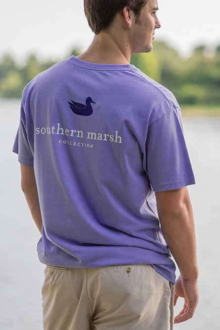 Southern Marsh: Authentic Tee, Lilac