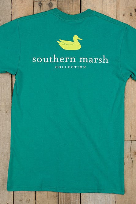 Southern Marsh: Authentic Tee, Teal