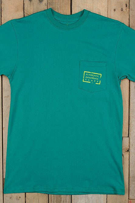 Southern Marsh: Authentic Tee, Teal
