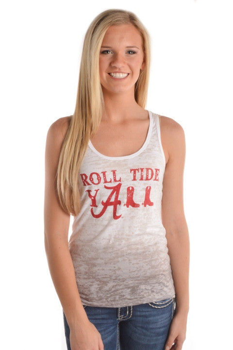Judith March: Roll Tide Tank, Gray