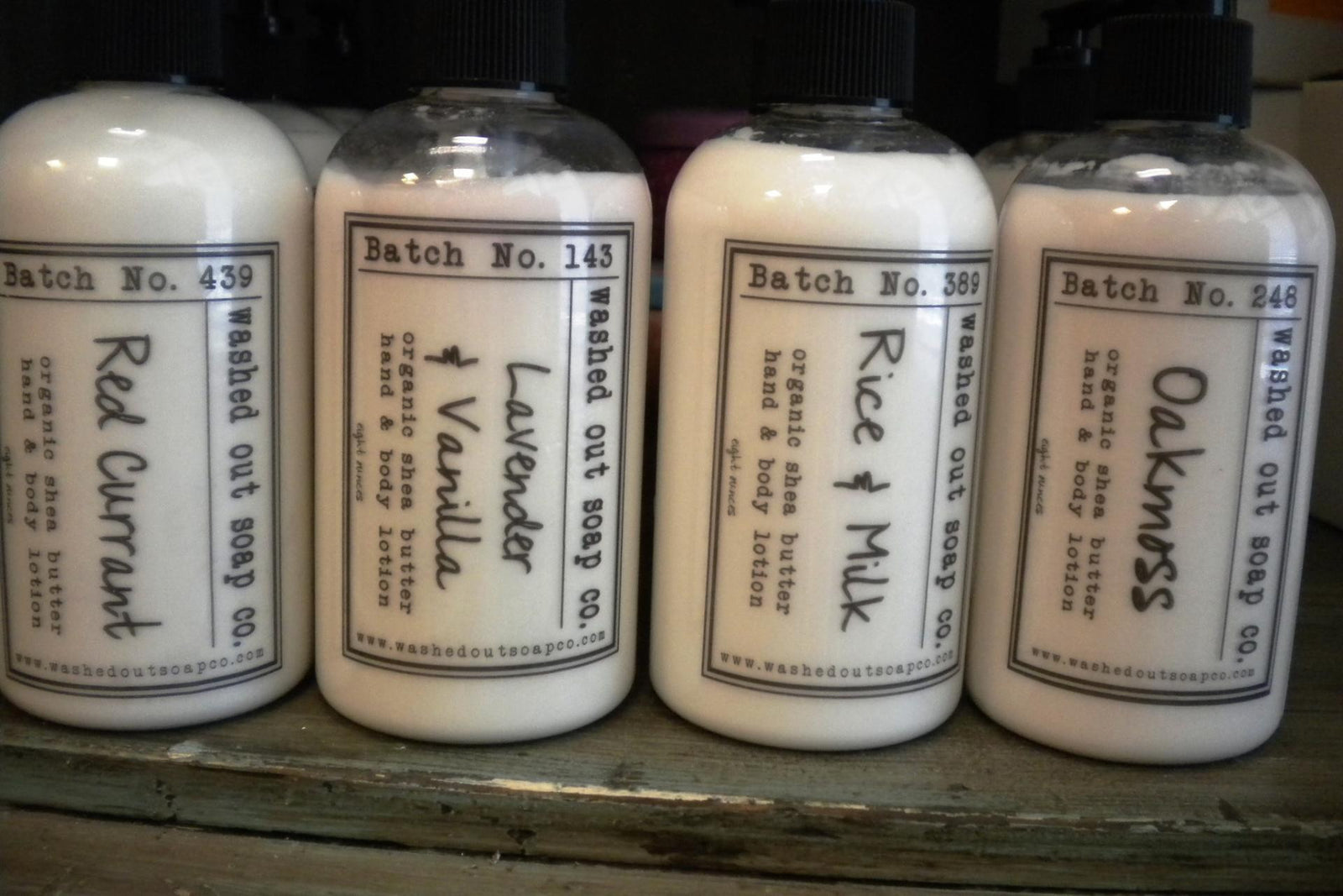 Washed Out Soap Co: Shea Butter Lotion