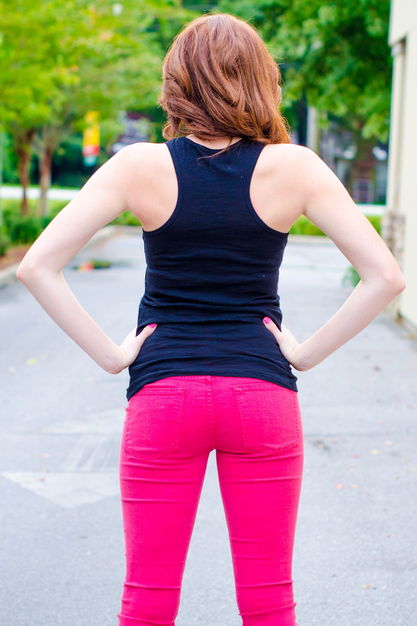 Rebel Girl Tank, Black