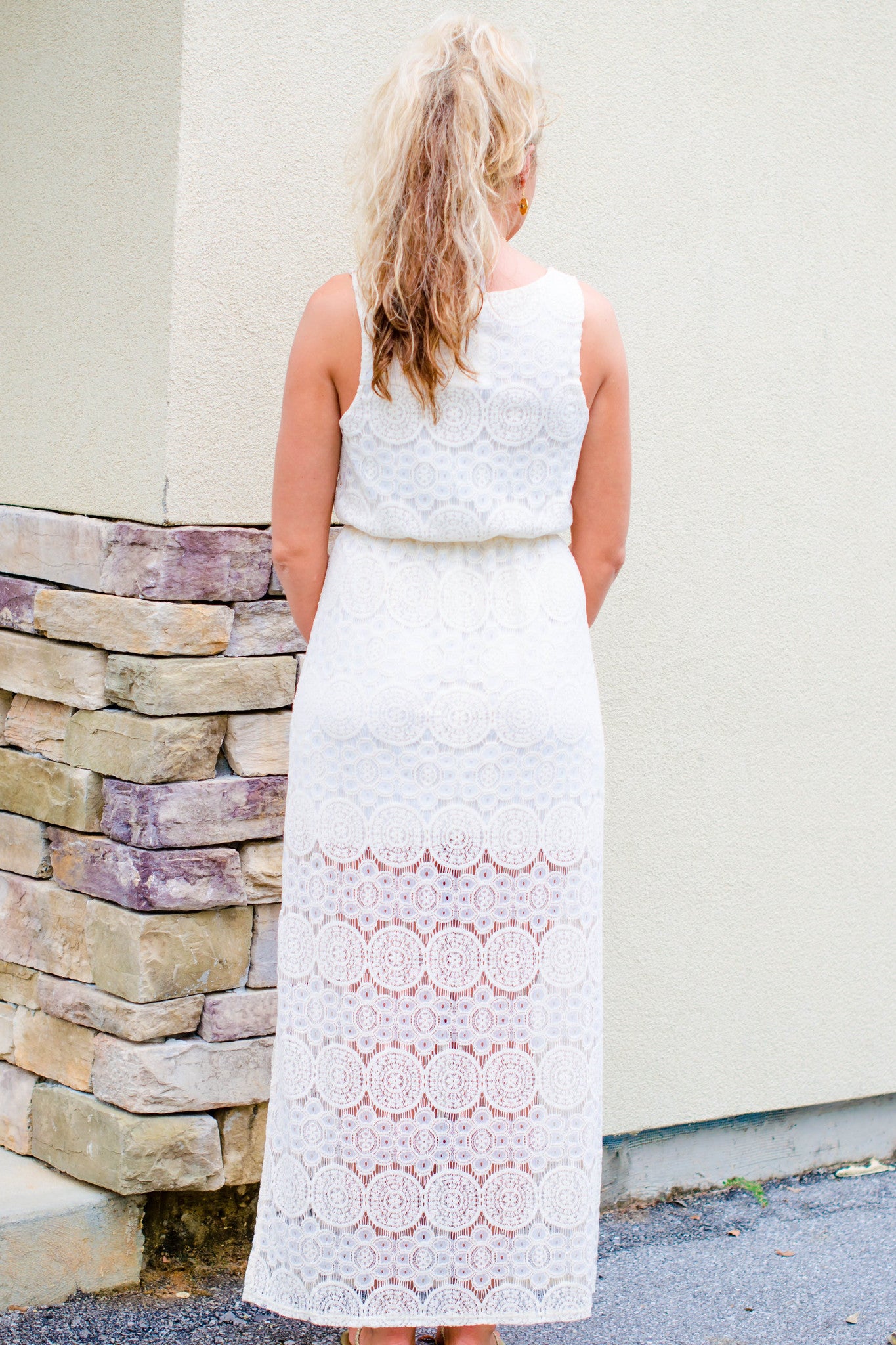 Everly: Eleanor Maxi, Ivory