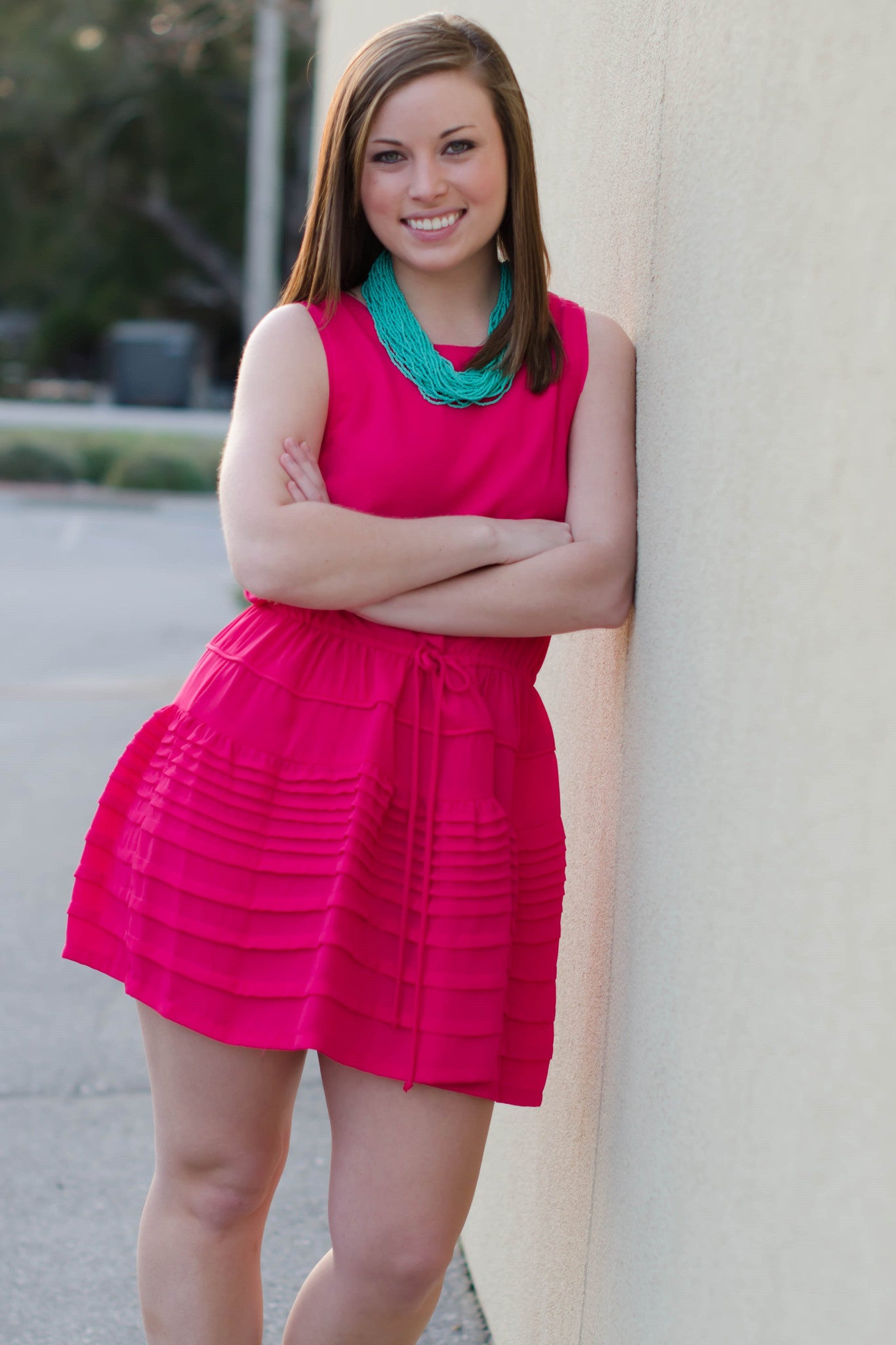 Karlie: Angela Dress, Pink