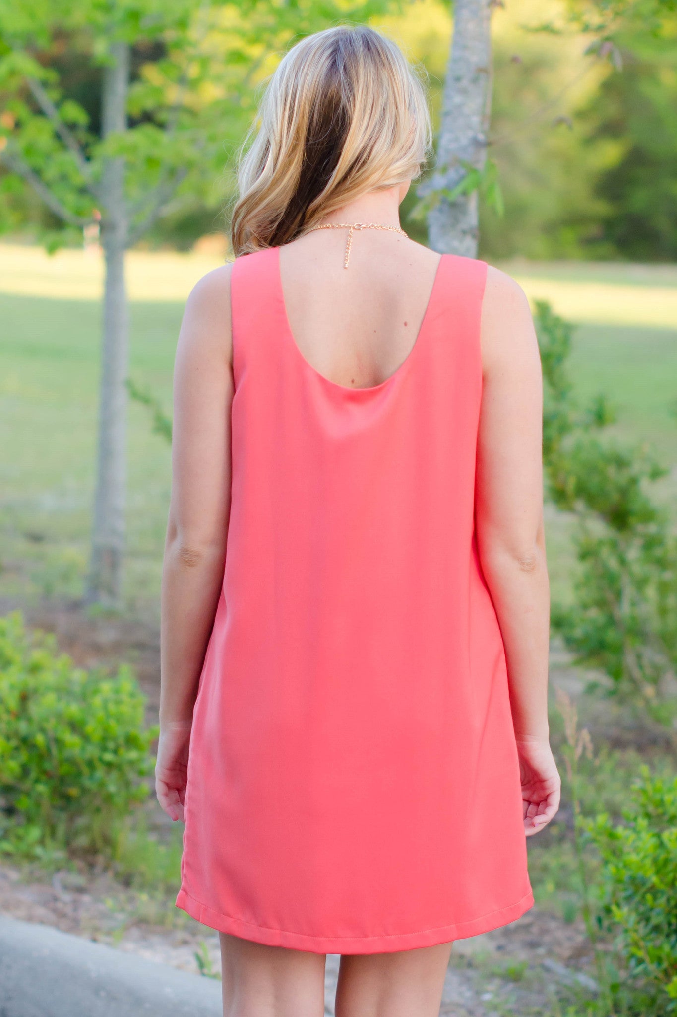 Kari Dress, Coral