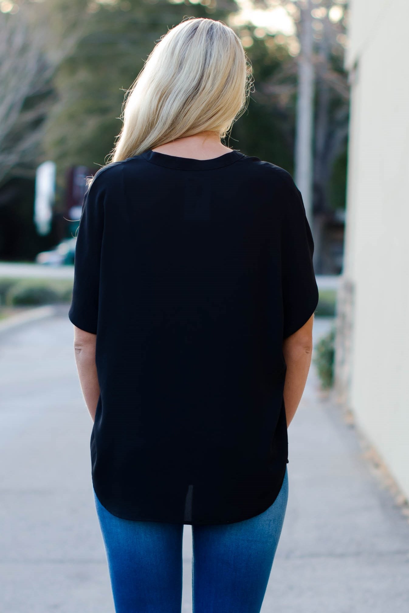 Glam: Alexandra Blouse, Black