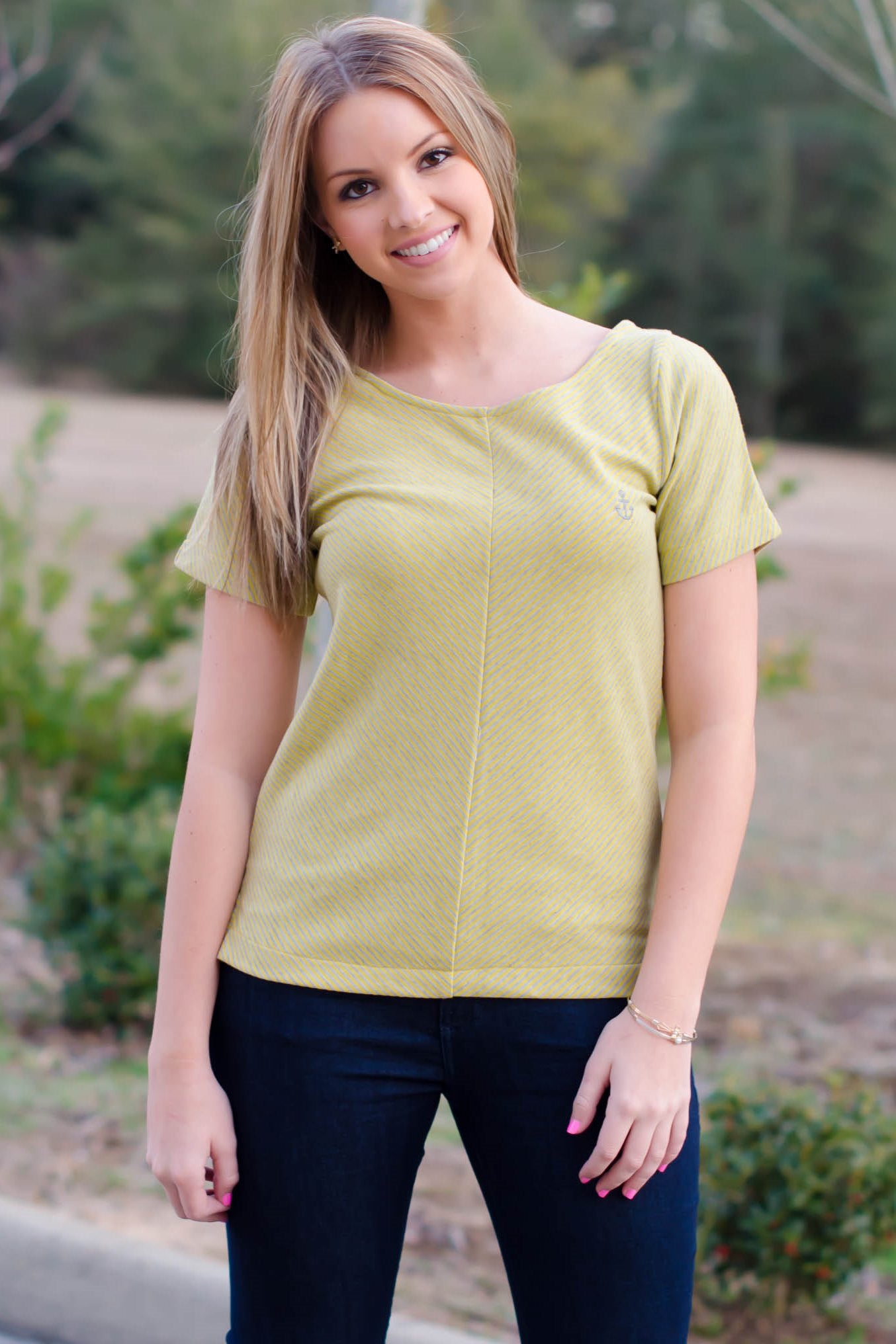 Darby Top, Yellow