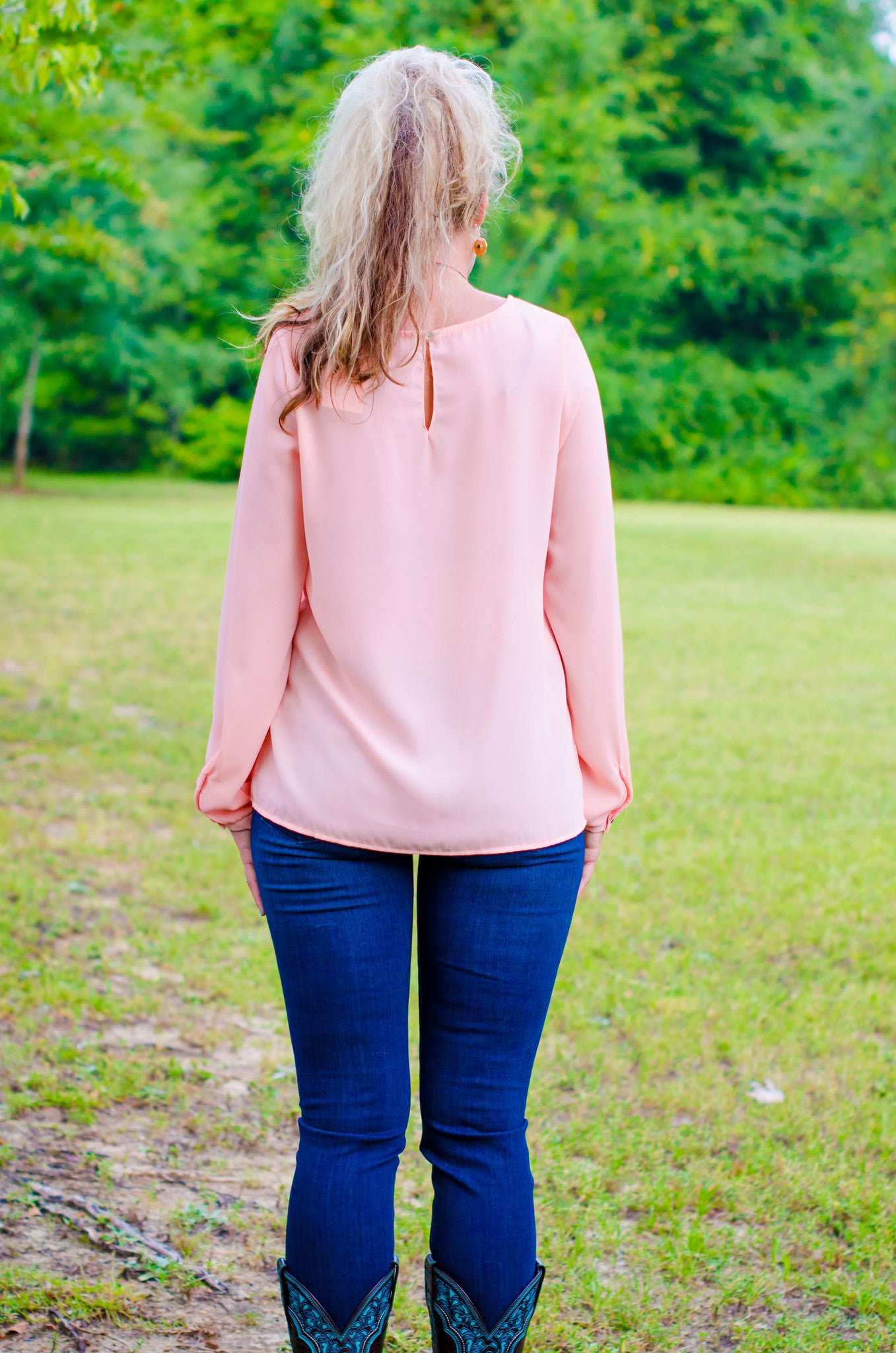 Glam: Tia Top, Peach
