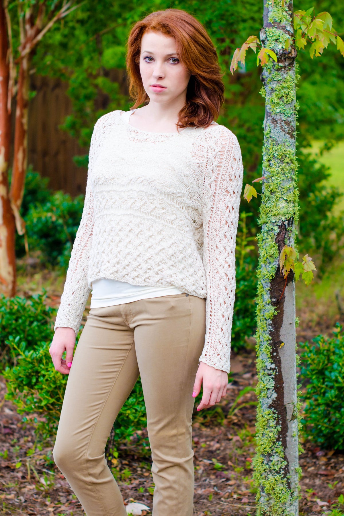 Free People: Holly Sweater, Ivory