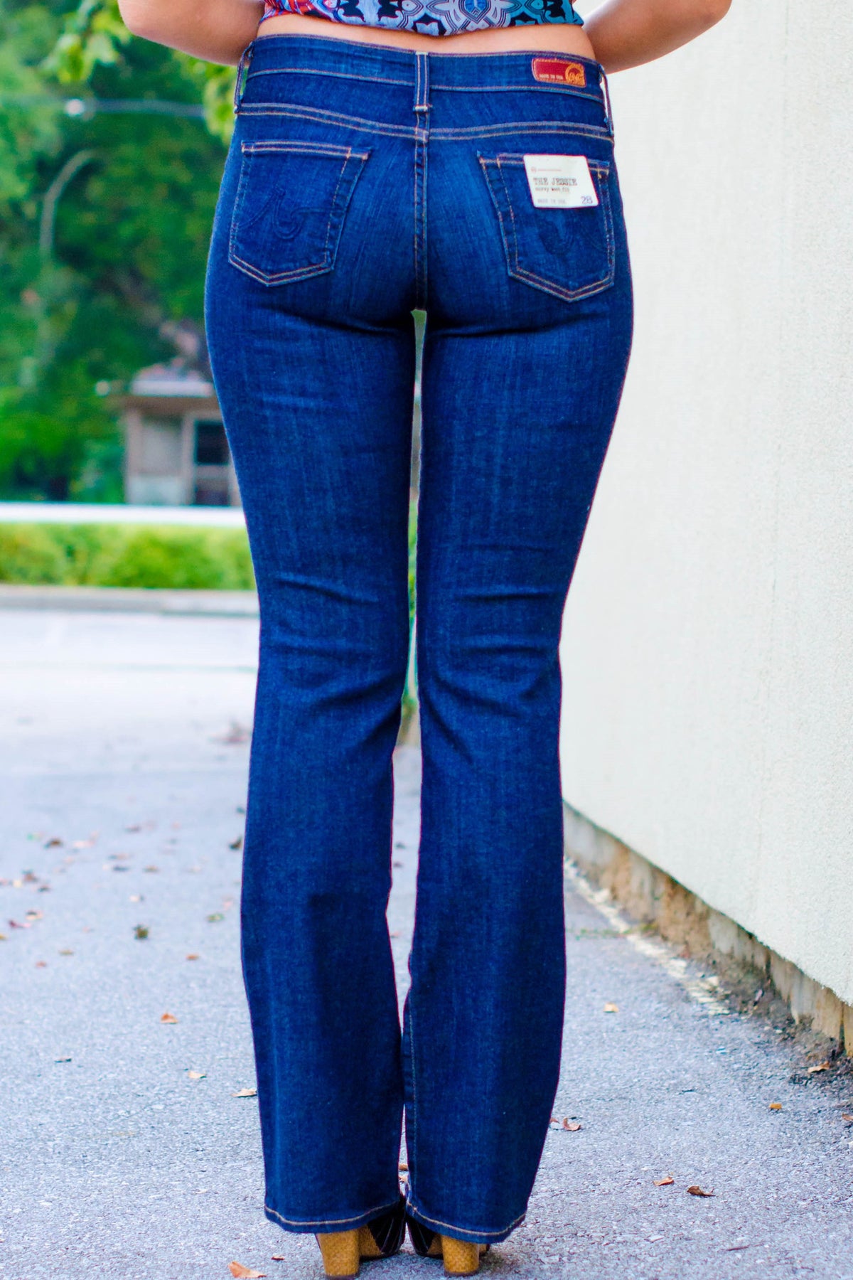 AG Jeans: Jessie Slimming Boot Fit, Dark Blue