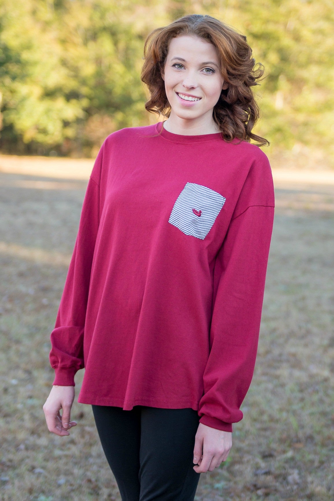Southern Marsh: Rebbeca Jersey, Burgundy