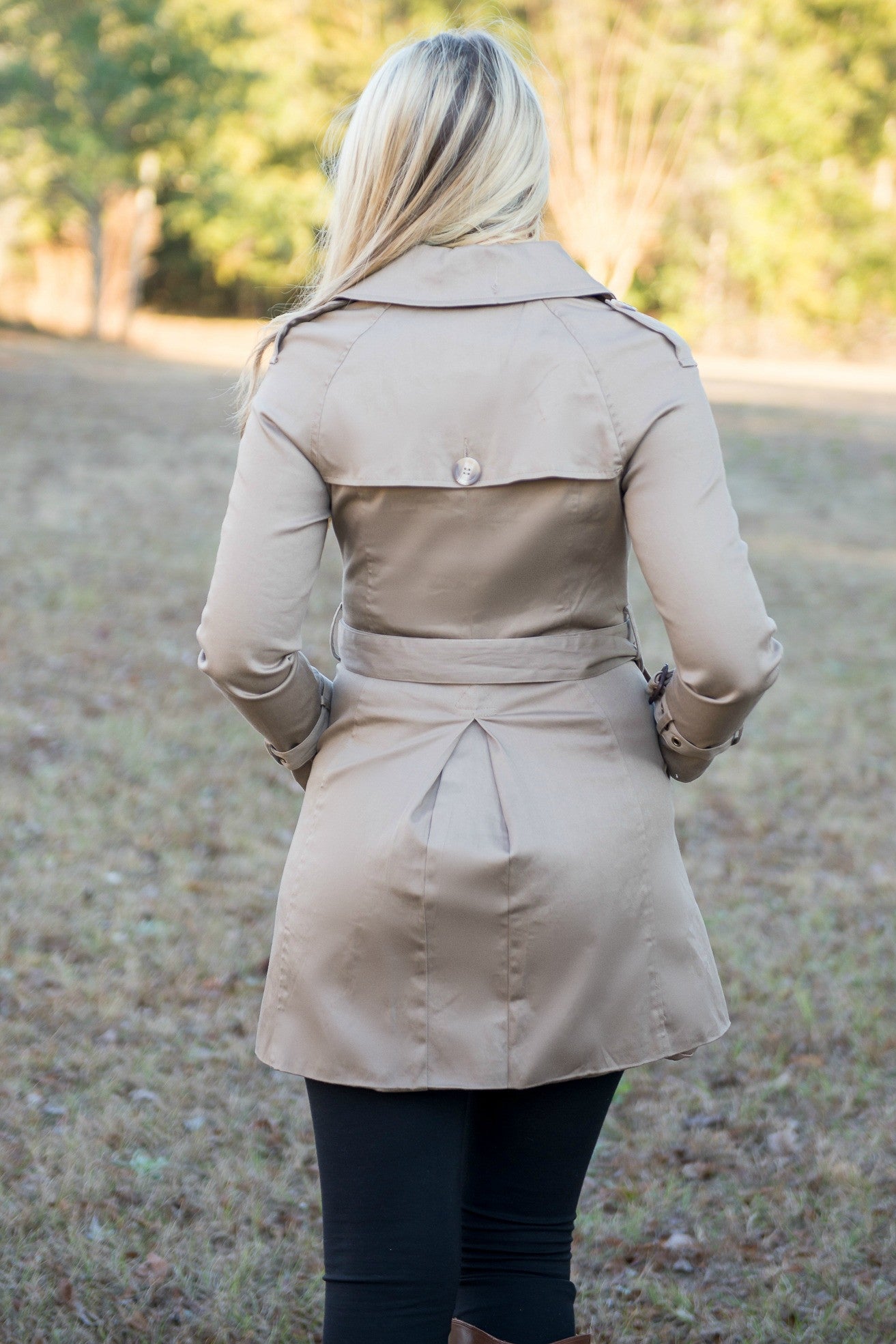 Mikayla Coat, Taupe