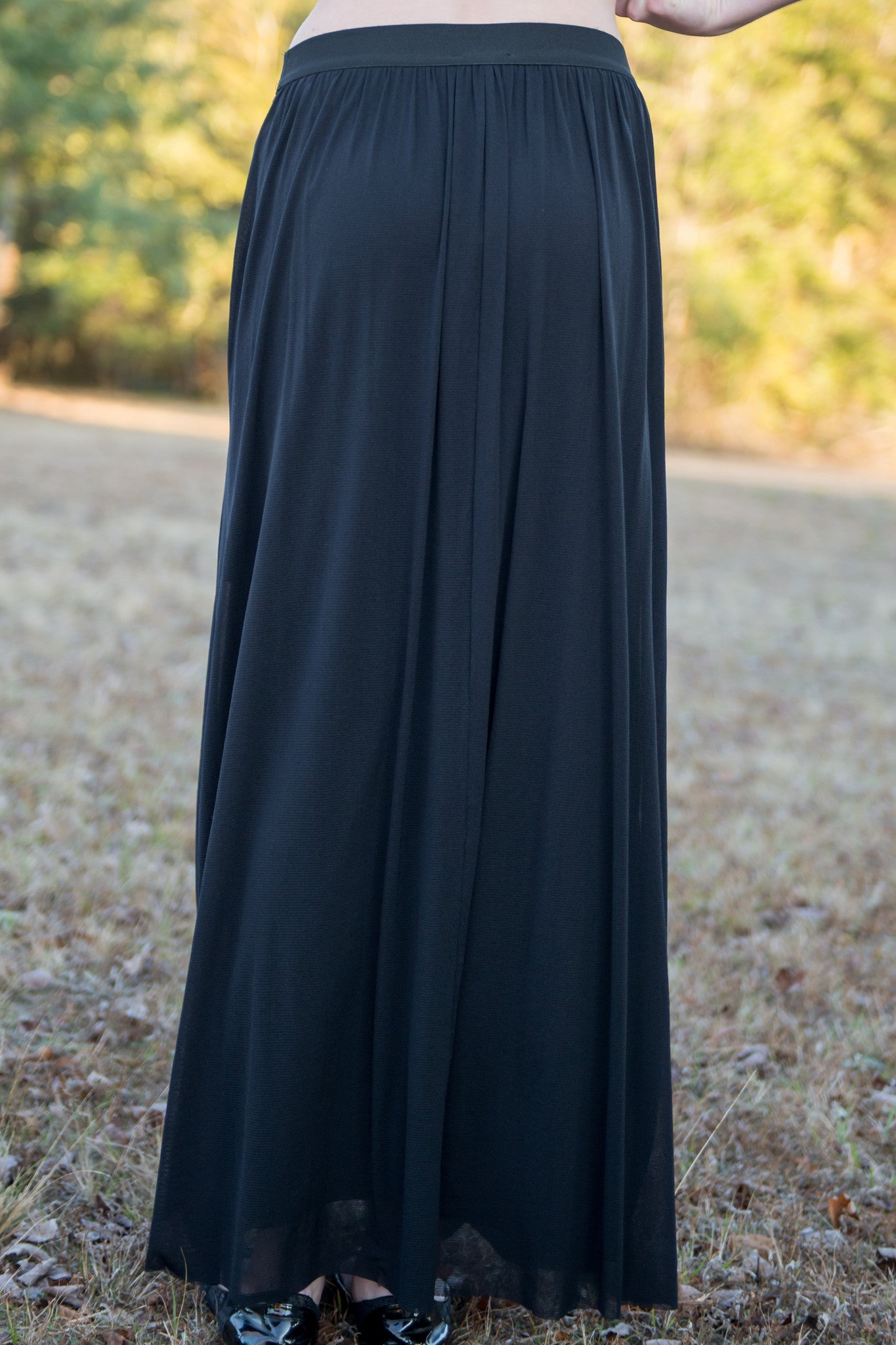 Weston: Jan Maxi Skirt, Black