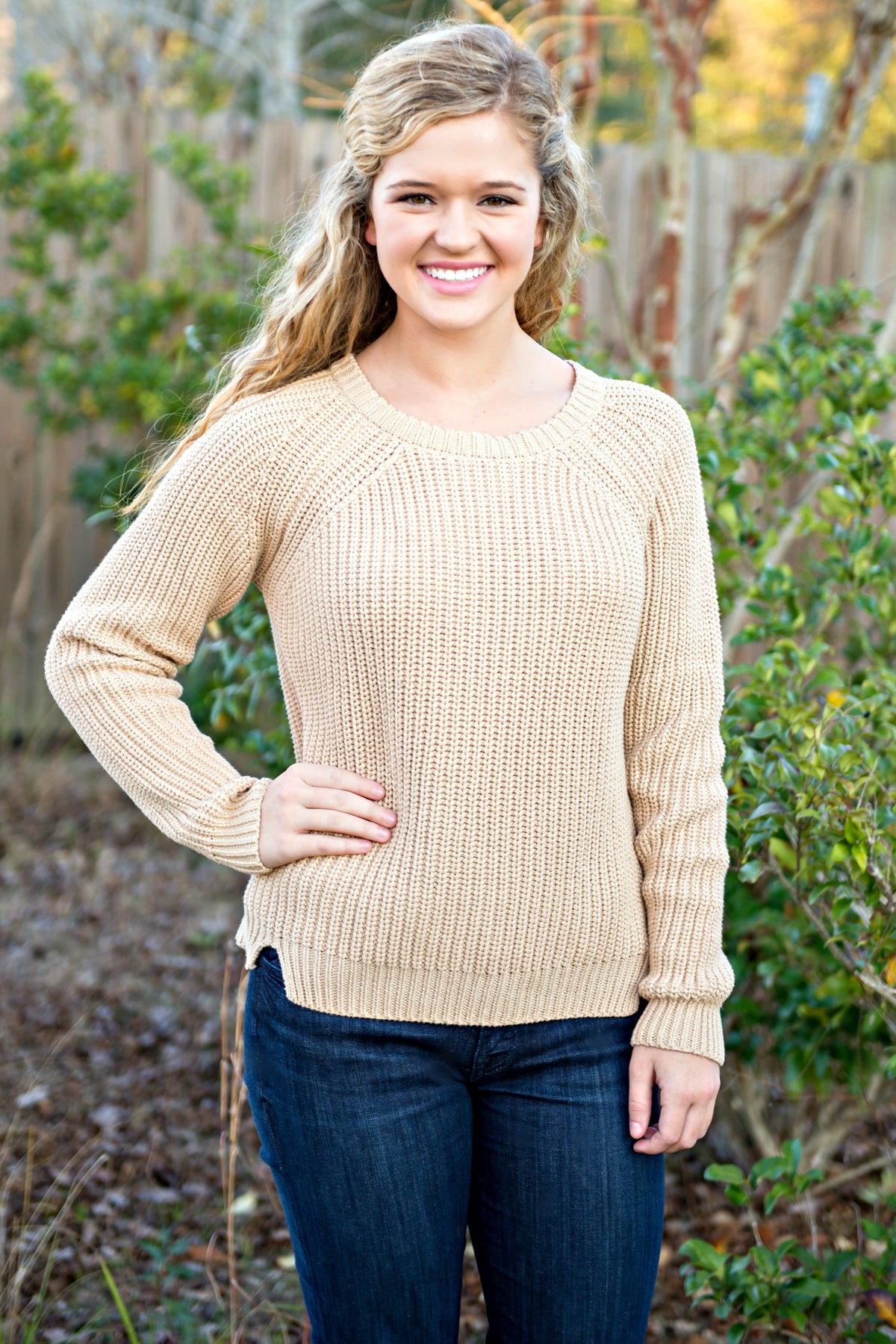 525 America: Lucy Sweater, Taupe