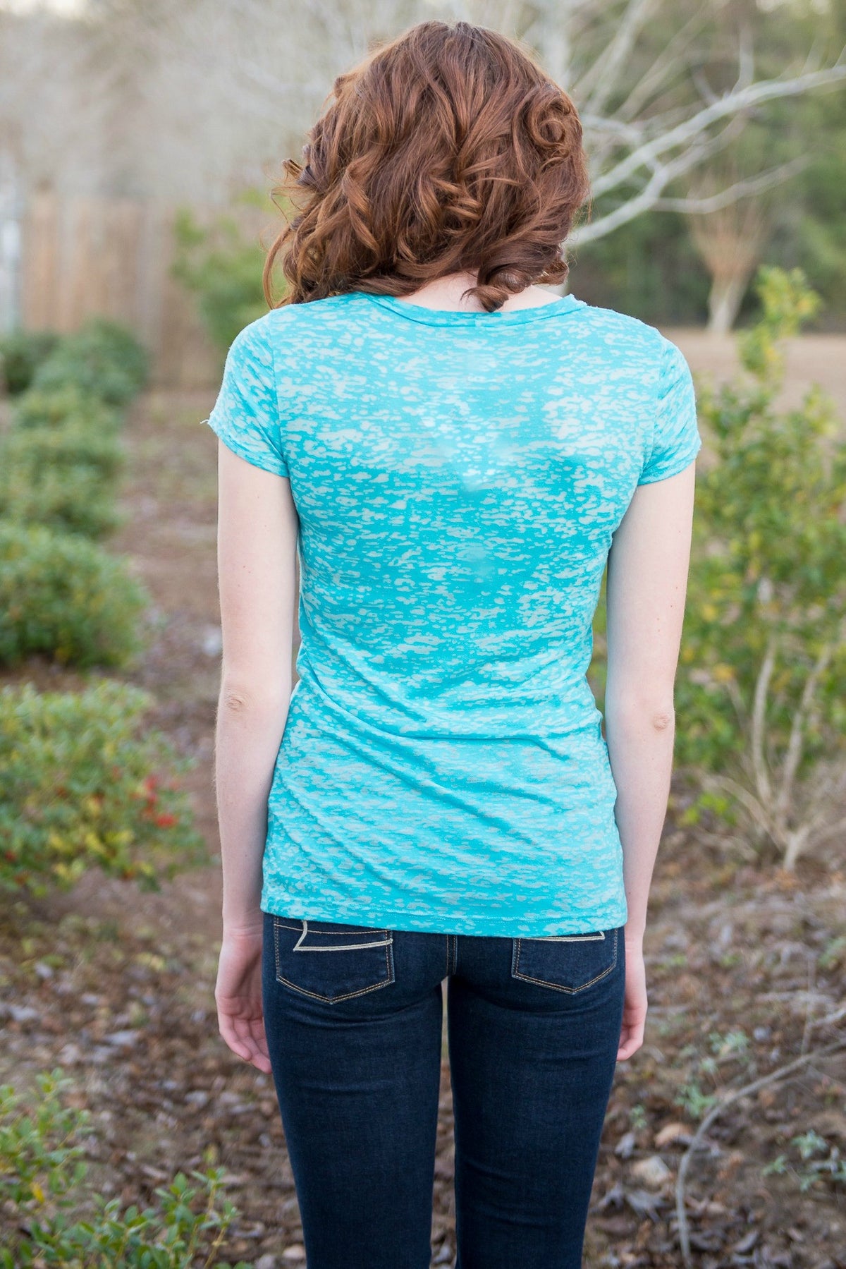 Logan Top, Turquoise