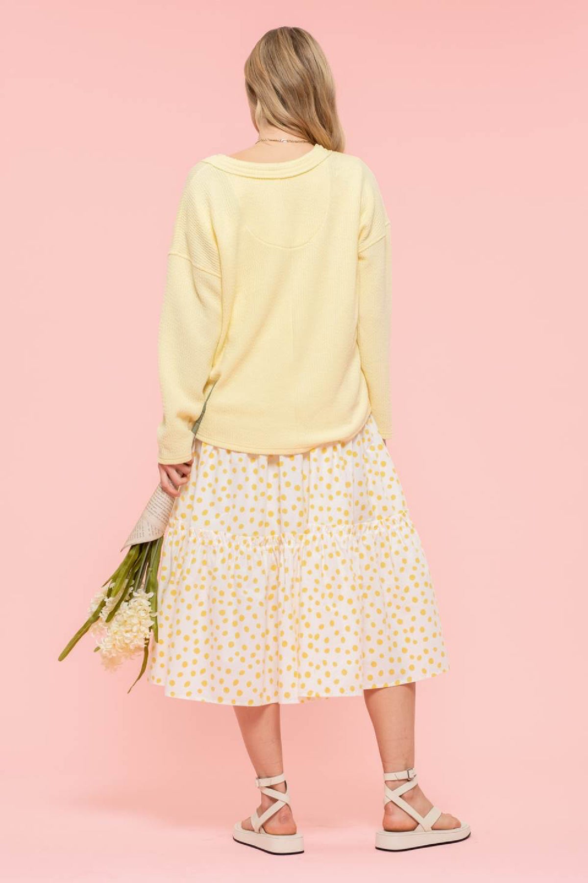 Keragan Sweater, Yellow