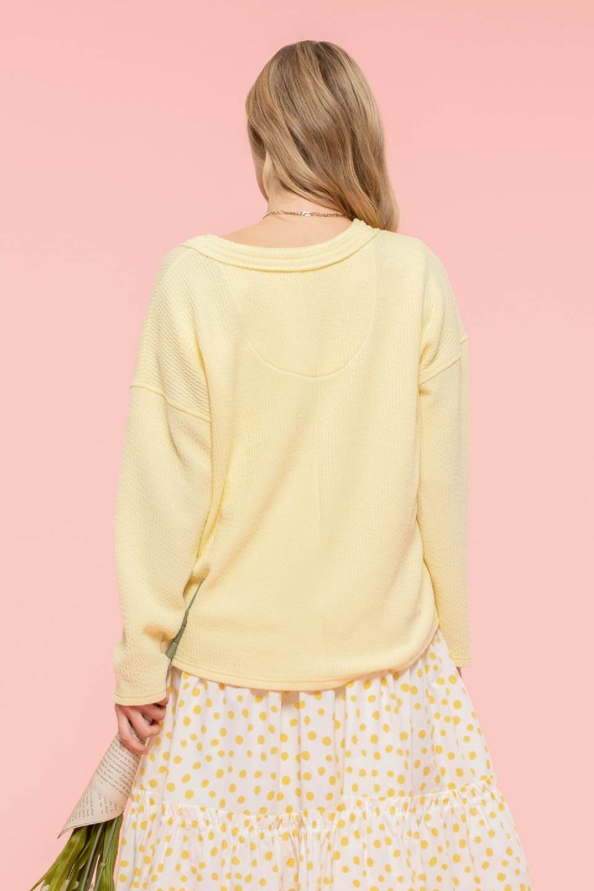 Keragan Sweater, Yellow