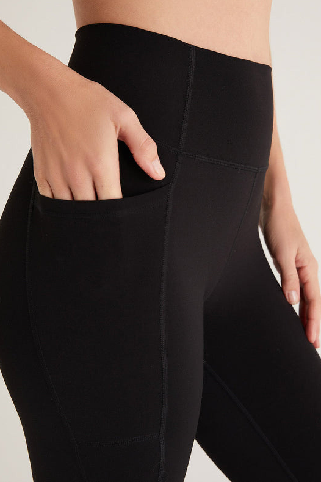 All Day 7/8 Pocket Legging, Black