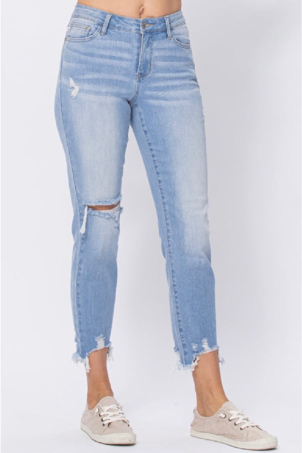 Eliza Boyfriend Jeans, Denim