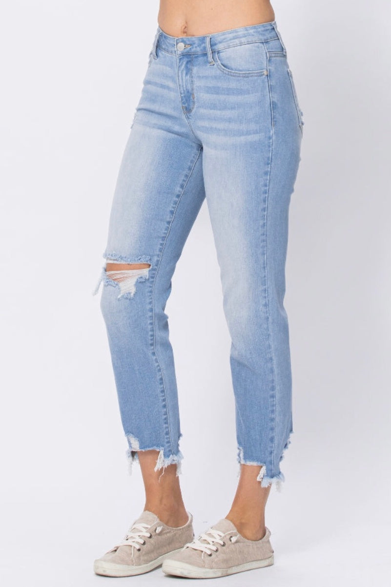 Eliza Boyfriend Jeans, Denim